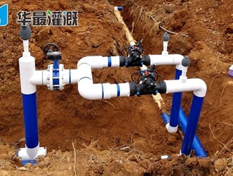 灌溉减压阀施工现场