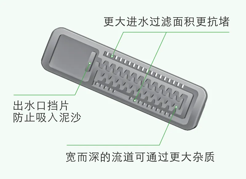 滴灌带滴头结构